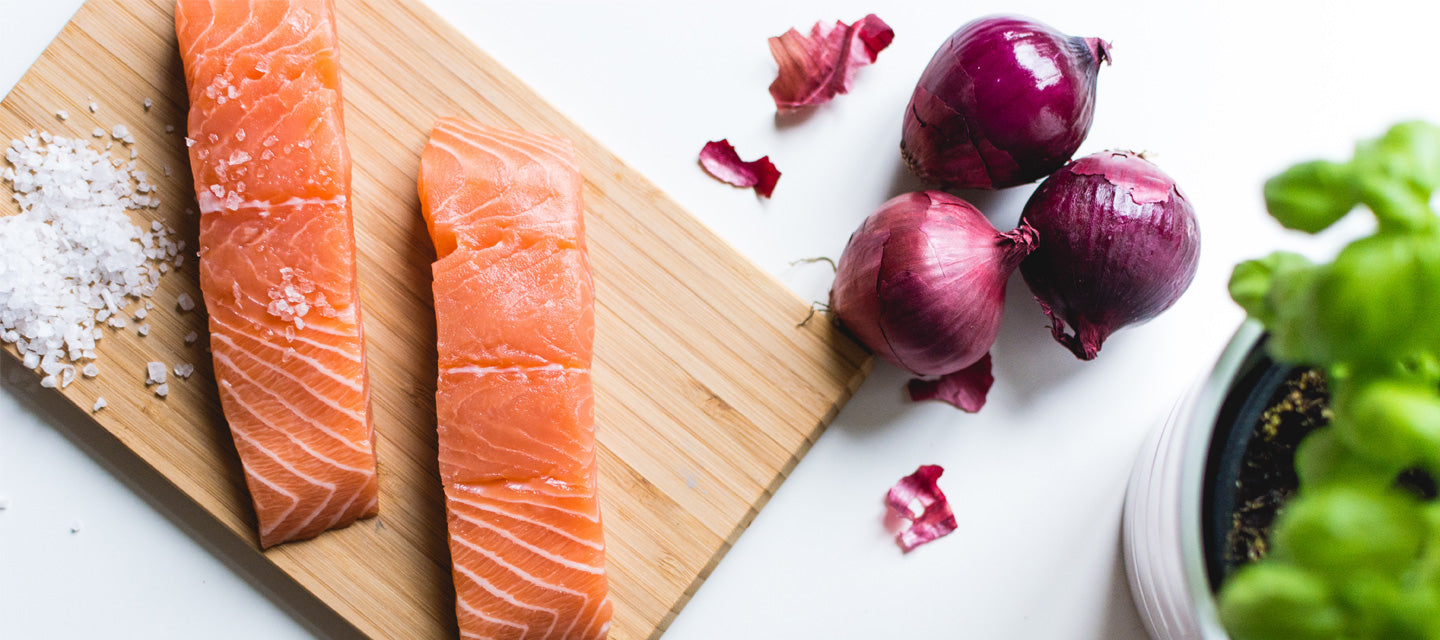 Sustainably sourced Norwegian Steelhead Salmon by Chuck and Chops Fine Foods