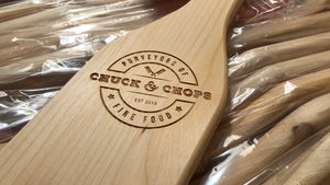 Cedar Wood BBQ Scraper