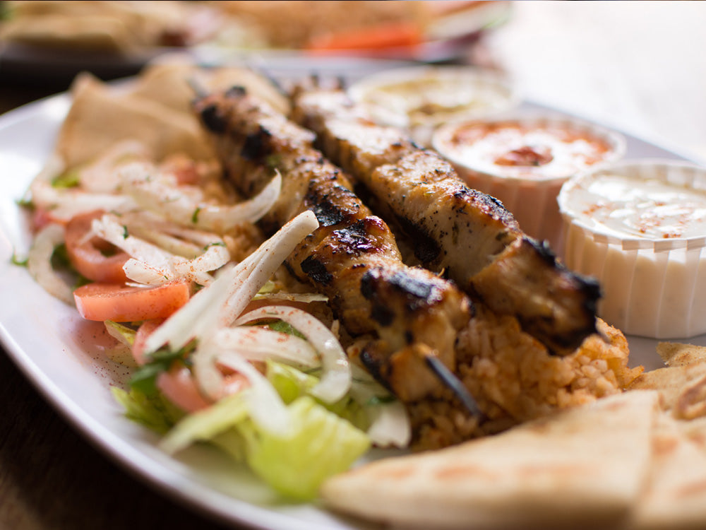 Chicken souvlaki